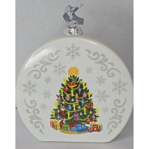 Temp-tations by Tara Hand Painted Ceramic Snowman Party Stew Recipe Ornament